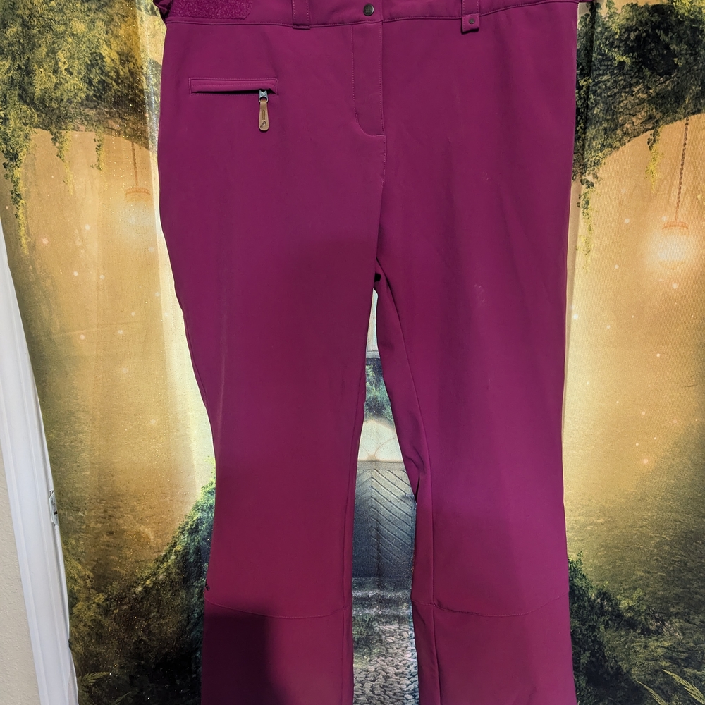 14. Women's Pink Snow Pants From Decathlon